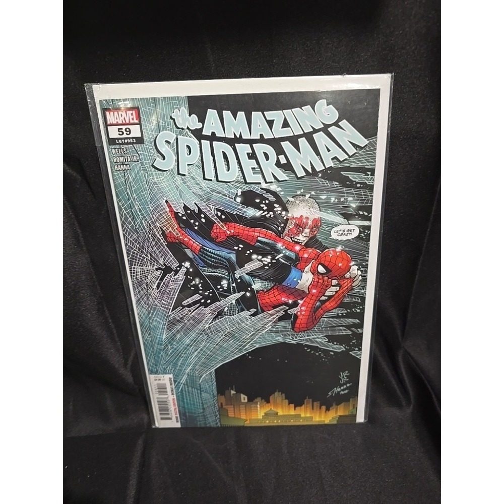 Sealed Amazing Spider-Man #59 LGY #953 John Romita Jr Marvel 2024 Zeb Wells